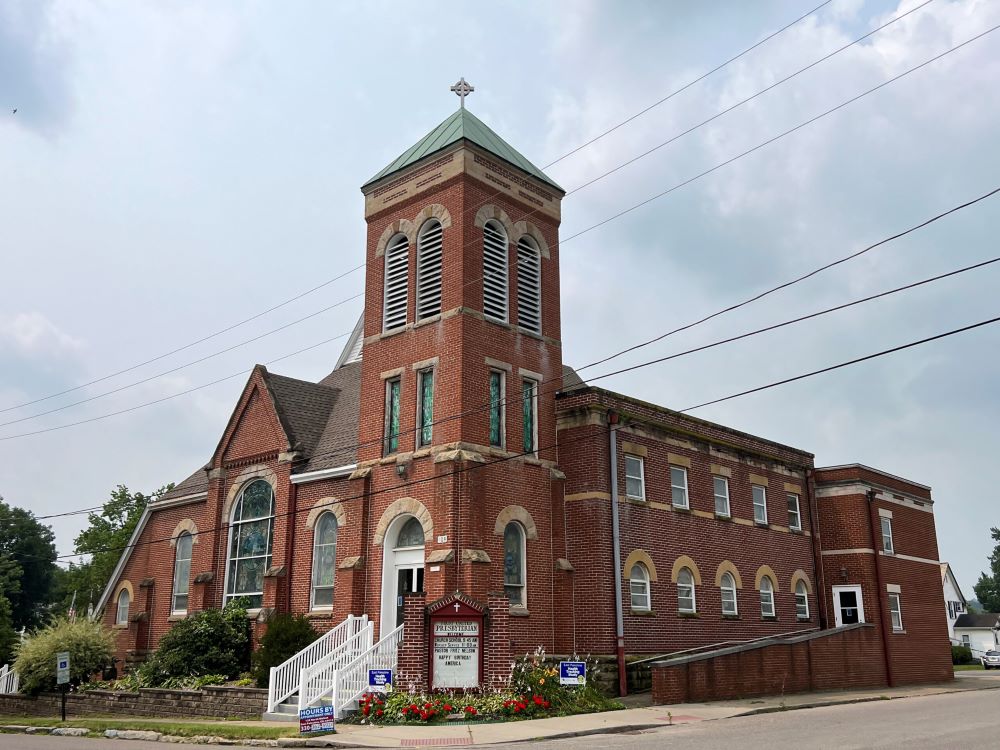 First United Presbyterian Church in East Palestine, Ohio, on July 17, 2023. (RNS photo/Kathryn Post)