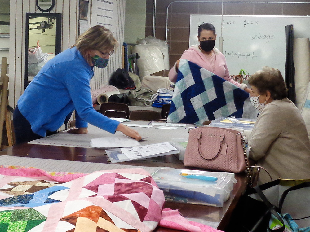 The nonprofit Give Me a Chance, operated by the Daughters of Charity of St. Vincent de Paul, provides numerous programs for low-income women, including sewing and quilting classes. (Courtesy of Give Me a Chance/Marissa Konkol)