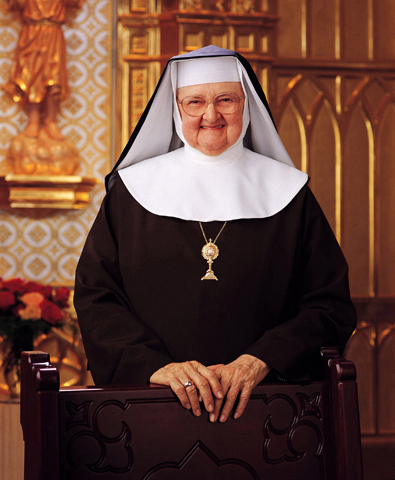 Mother Angelica, who spearheaded the founding of EWTN, in an undated photo. (CNS/courtesy EWTN) 