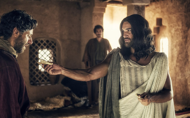 Juan Pablo Di Pace as Jesus in "A.D. The Bible Continues" (CNS/Courtesy Arenas Group) 