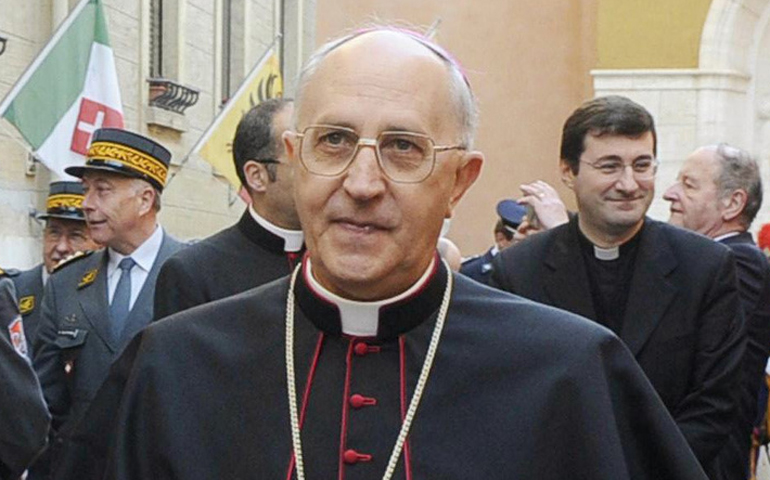 Cardinal Fernando Filoni, Prefect of the Congregation for the Evangelization of Peoples in 2009 (CNS/Reuters/Danilo Schiavella)