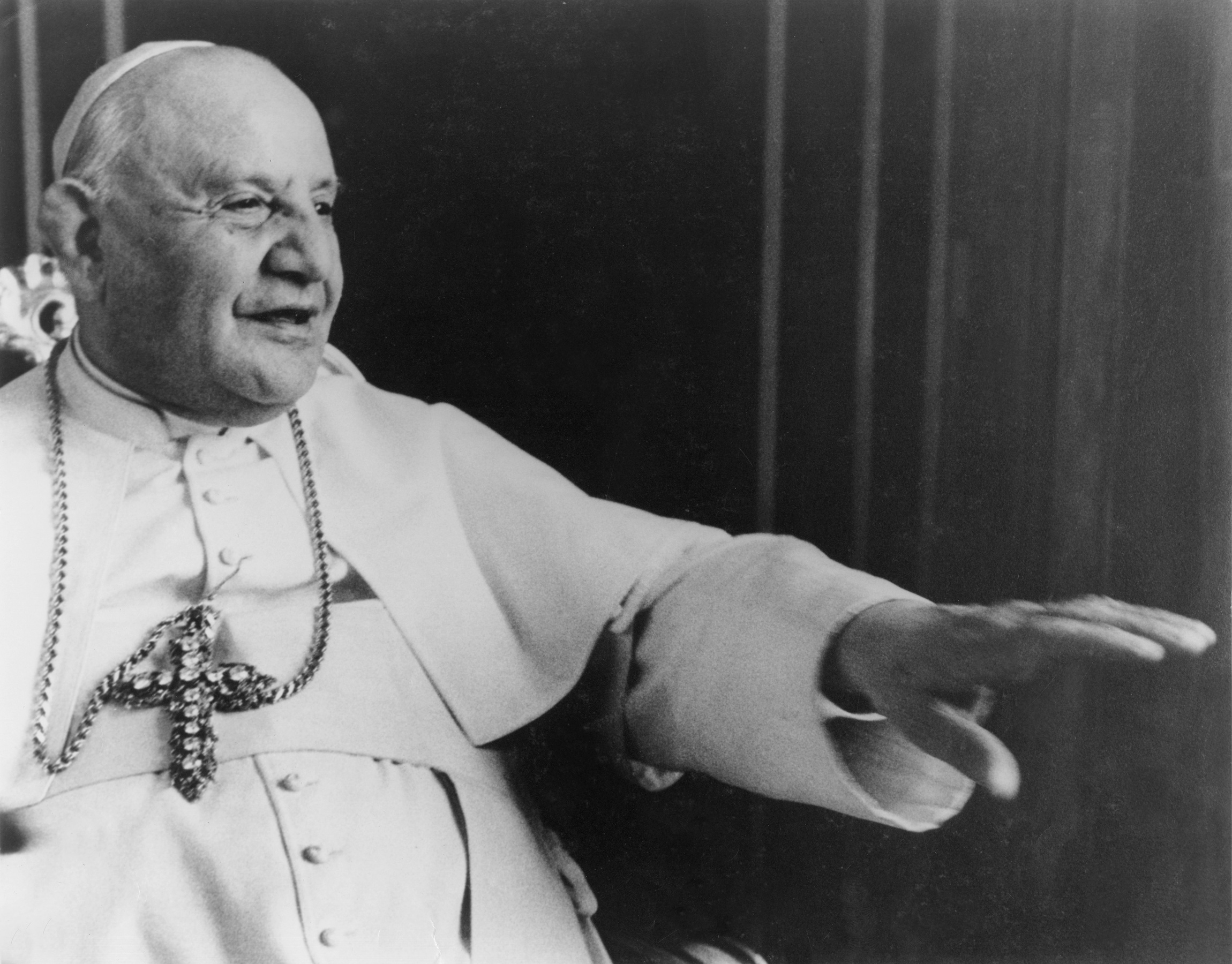 Pope John XXIII (CNS/Courtesy of Archbishop Loris Capovilla) 