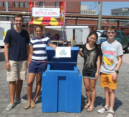 In July 2014, Project TGIF was the official waste cooking oil collector for the 2014 Sailfest in New London, Conn. (CNS/Westerly Innovations Network)