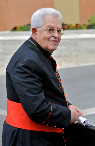 Portuguese Cardinal Jose da Cruz Policarpo (CNS/Chris Warde-Jones) 