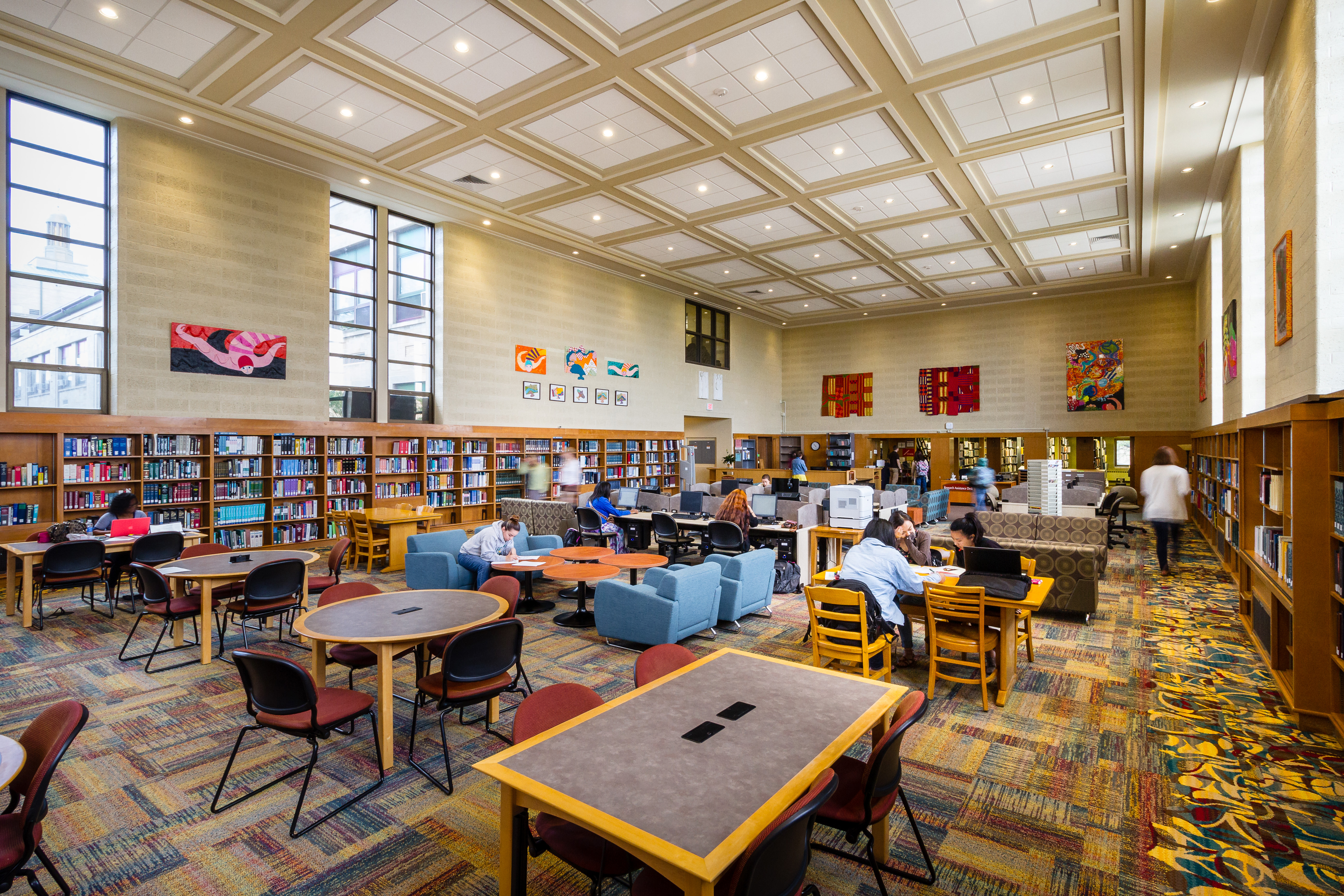The recently renovated Alverno College Library (Photo courtesy of Alverno College)