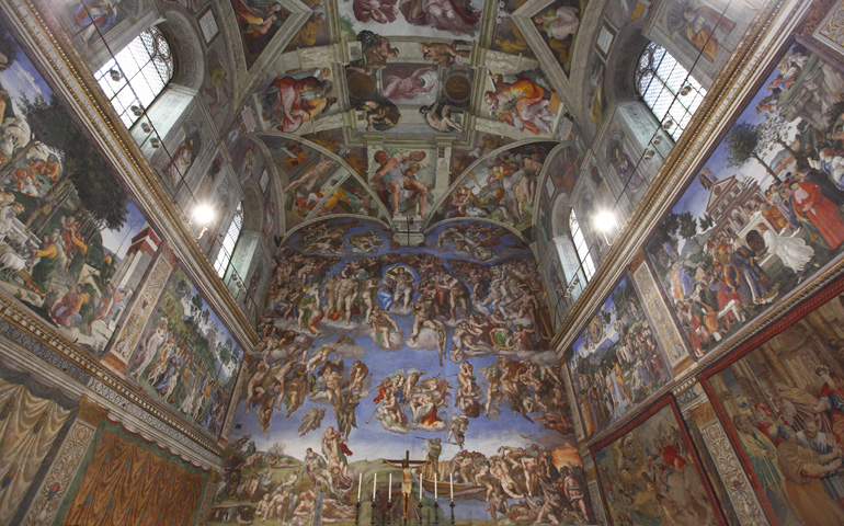 The Sistine Chapel in the Vatican Museums (CNS/Paul Haring) 