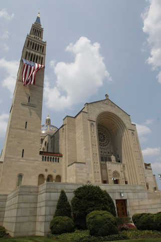 The Basilica of the National Shrine of the Immaculate Conception in Washington (CNS/Bob Roller) 