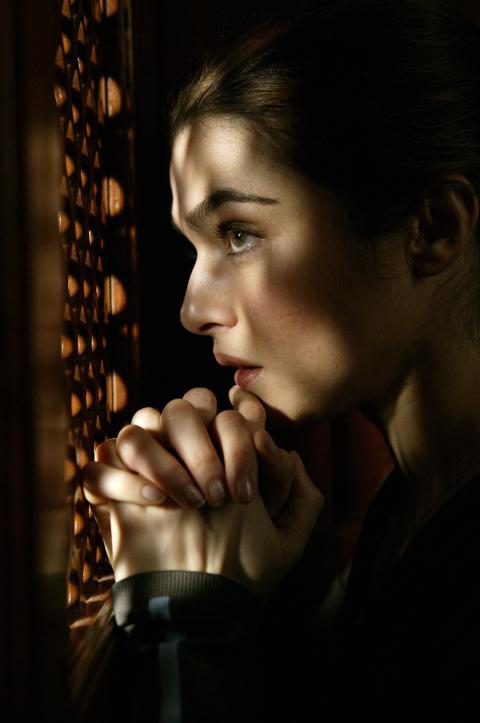Rachel Weisz in a scene from the 2005 movie "Constantine" (CNS/Warner Bros.)
