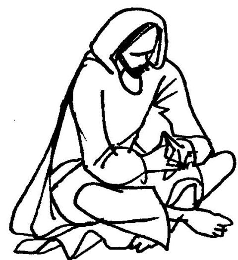 Jesus at prayer