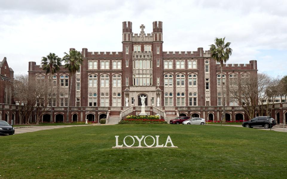 The main campus of Loyola University New Orleans. A committee of workers for the food service contract company Sodexo at the Jesuit school has been organizing quietly since the fall semester began. (Dreamstime/Mfmegevand)