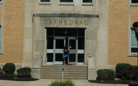 Cathedral High School in Indianapolis is seen in this 2018 file photo. (CNS photo/John Shaughnessy, The Criterion)
