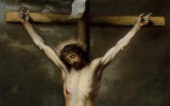 "The Crucifixion" (circa 1675, detail) by Spanish artist Bartolomé Estebán Murillo (Metropolitan Museum of Art)