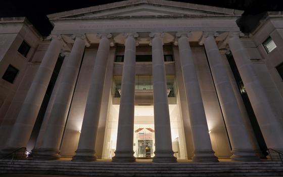 Alabama Judicial Building, where the state supreme court meets, is seen in Montgomery Sept. 26, 2019. The Alabama Supreme Court ruled 8-1 Feb. 16, 2024, that frozen embryos qualify as children under state law. (OSV News/Reuters/Chris Aluka Berry)