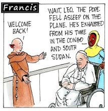Francis, the comic strip: The plan (Pat Marrin)