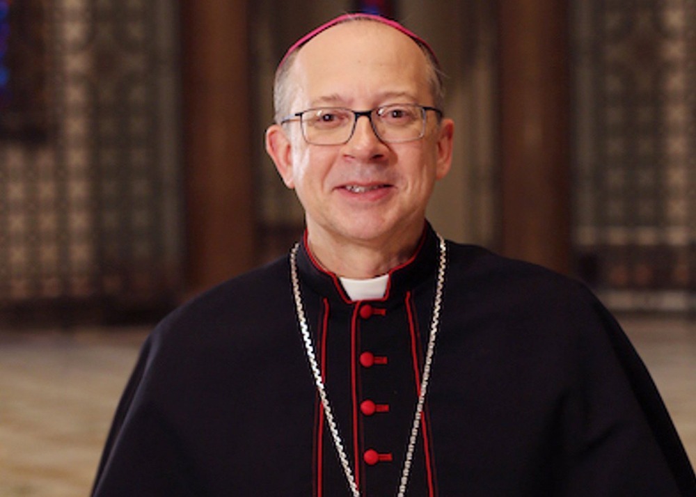 Headshot of bishop in clerical garb