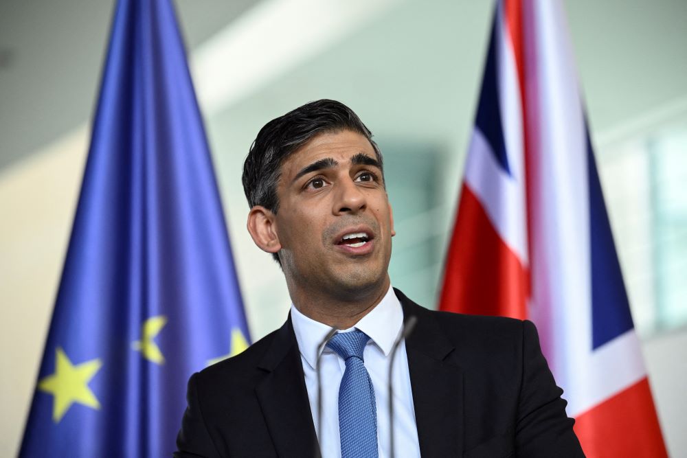 U.K. Prime Minister Rishi Sunak