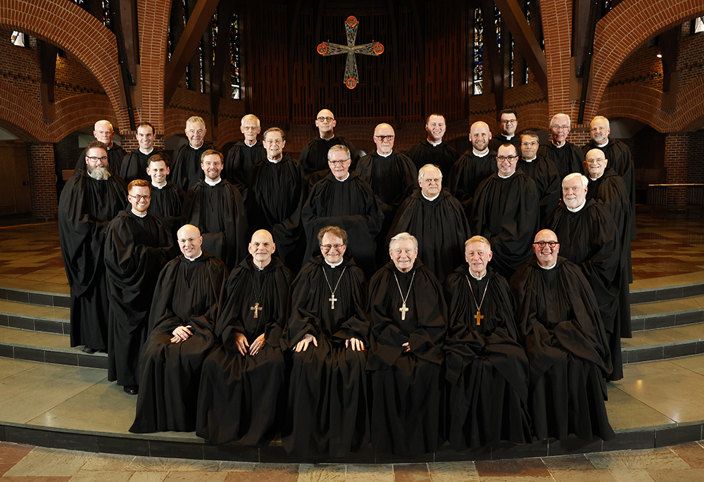 The Benedictines of St. Anselm Abbey in Manchester, New Hampshire (Courtesy of Leah LaRiccia)