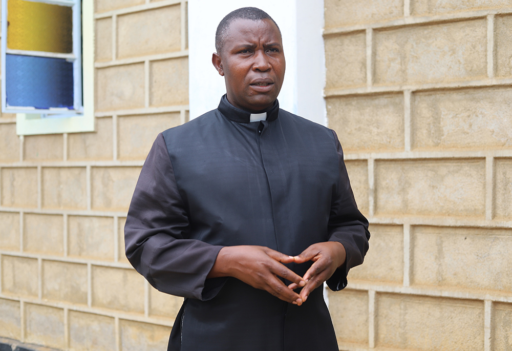 Fr. Dennis Bruno Oduor is a parish priest at St. Cajetan's Sirimba Parish in Busia, a town in western Kenya. (GSR photo/Doreen Ajiambo)