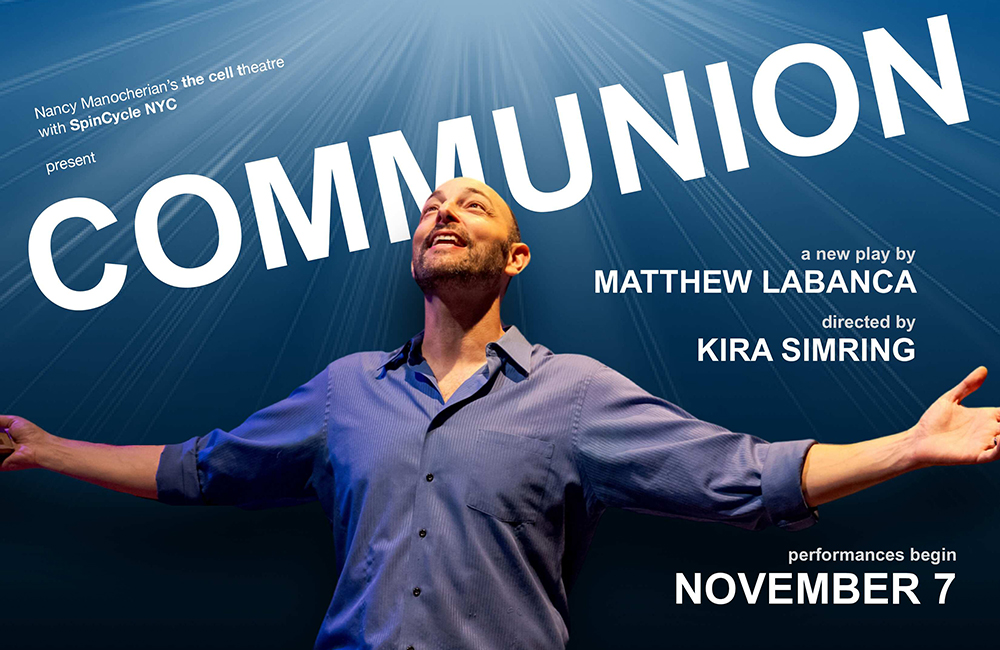 Matthew LaBanca is starring in a one-man play he wrote about his experience called "Communion," which premieres off-Broadway Nov. 7. (Courtesy of Rebecca J. Michelson)