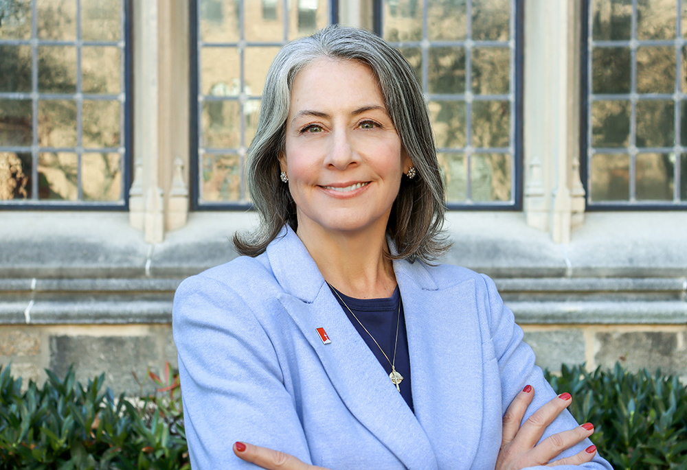 Krisanne Vaillancourt Murphy, executive director of Catholic Mobilizing Network, a Washington-based group that advocates for the abolition of capital punishment in line with Catholic teaching, is pictured in an undated photo. Catholic Mobilizing Network is among advocacy groups pushing President Joe Biden to commute existing federal death sentences during his final months in office. (OSV News/Courtesy of Catholic Mobilizing Network)