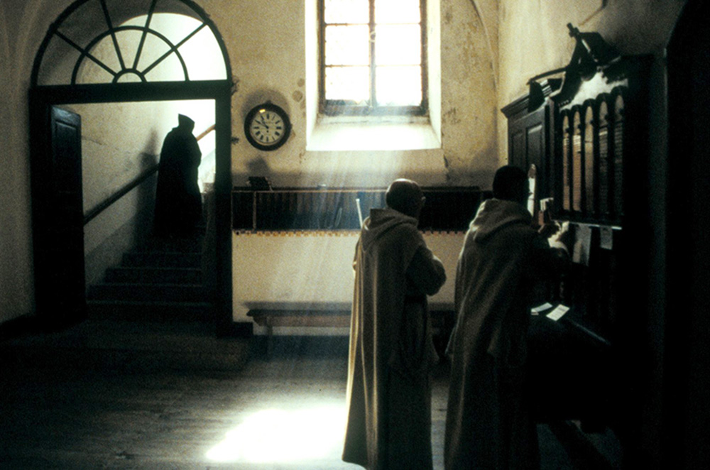 This is a scene from "Into Great Silence," a documentary by filmmaker Philip Groning about monks at a Carthusian monastery in the French Alps. (CNS/courtesy of Zeitgeist Films)