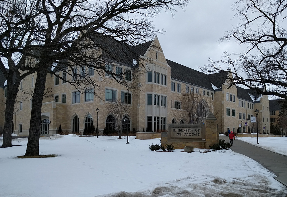 The University of St. Thomas campus is pictured in a 2016 photo (Wikimedia Commons/Runner1928)