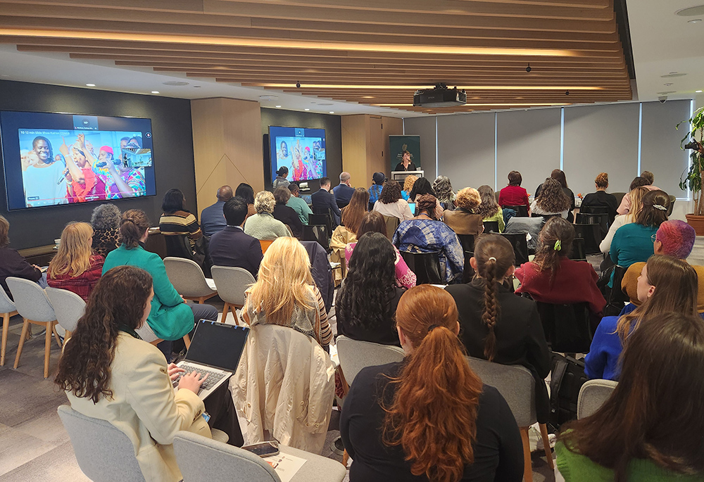 A March 20 Commission on the Status of Women event at the Irish Mission to the United Nations focused on gender-based violence and the ways survivors should lead the way to change. (GSR photo/Chris Herlinger)