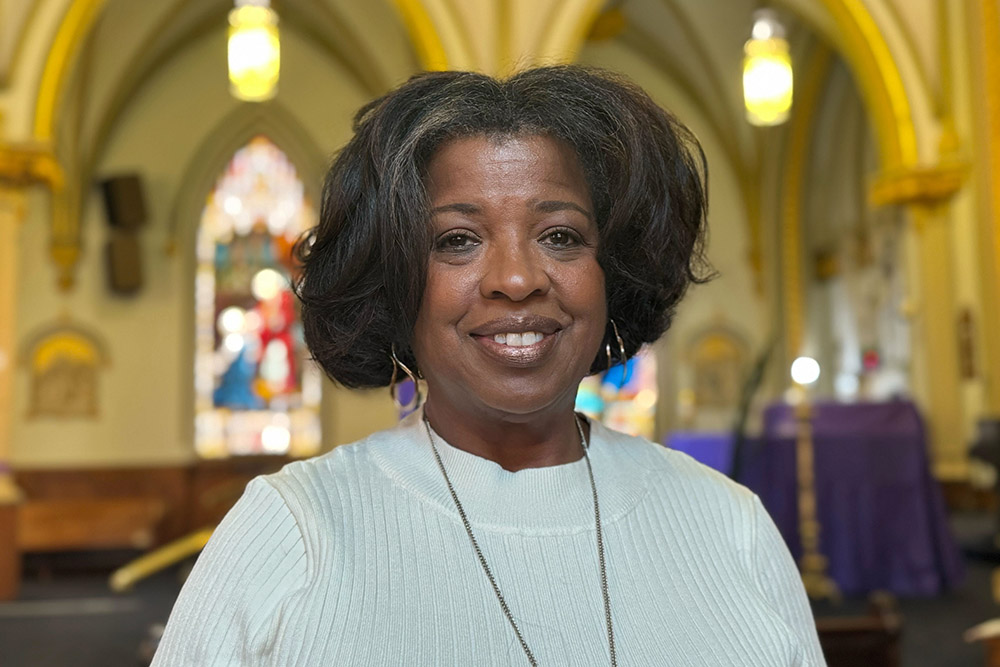 After a March 9 Mass at St. Augustine Parish in Washington, D.C., Darlene Jackson said Catholics in the District of Columbia look forward to supporting new Washington Archbishop Robert McElroy in the church’s mission. (NCR photo/Rhina Guidos)