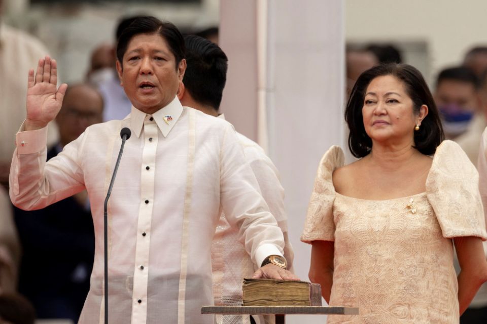 Marcos Sworn In As Philippine President: 'You, The People, Have Spoken ...