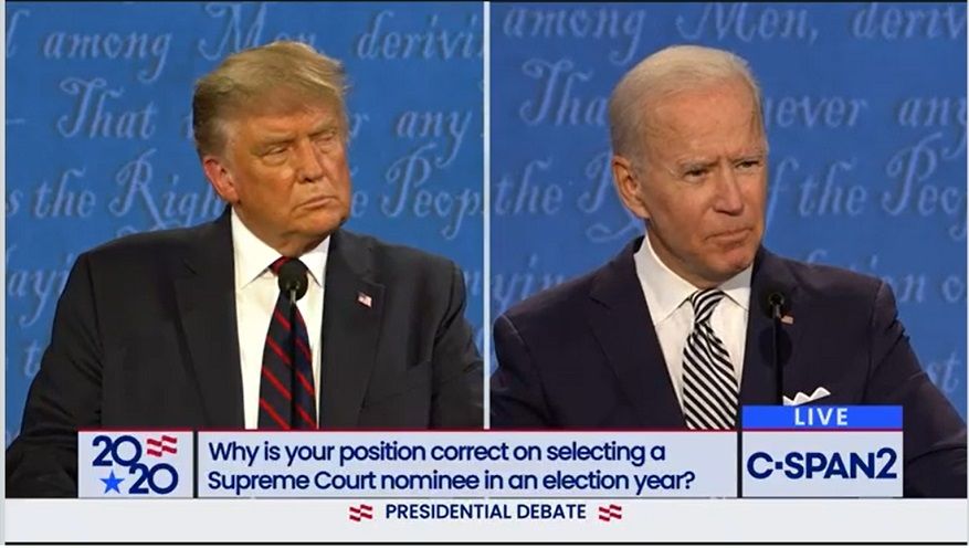 Biden breaks through in 'mud wrestling' debate with Trump | National ...