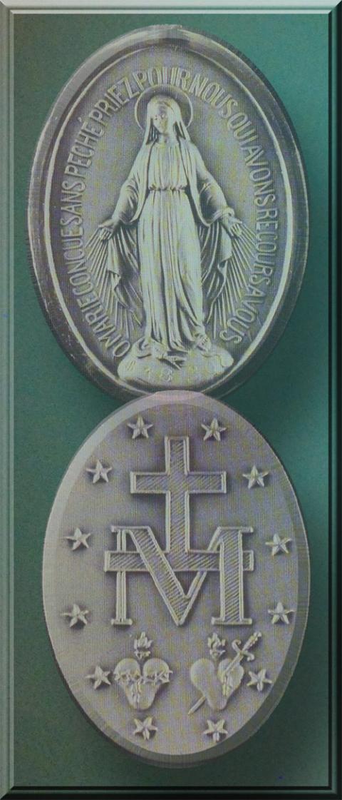 La Medalla Milagrosa (Cortesía de la Capilla de la Medalla Milagrosa)