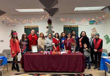 Women Partnering hosts a holiday event for clients. (Courtesy of Women Partnering)