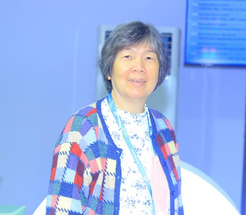 Maryknoll Sr. Margaret Lacson is pictured during COP29 in Baku, Azerbaijan, on Nov. 11-22.