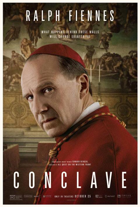 Ralph Fiennes stars in "Conclave." (Focus Features)