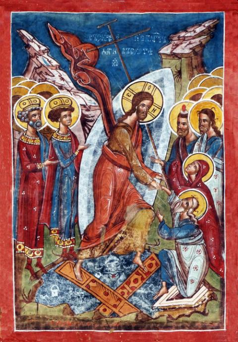 eastern orthodox icons of resurrection