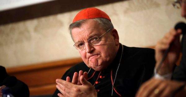 Cardinal Burke says faithful should attend Mass despite coronavirus ...