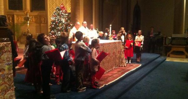 Christmas Eve children's mass fills San Francisco church | National ...