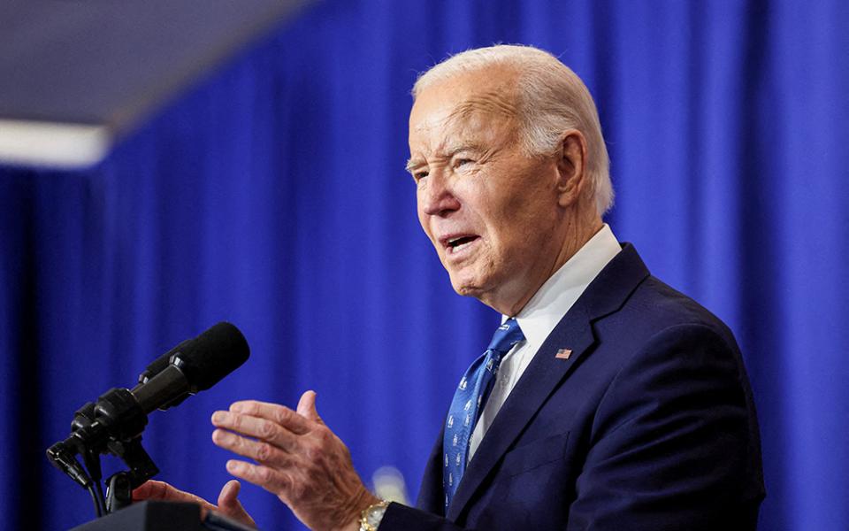 President Joe Biden speaks in Washington, D.C. Dec. 16, 2024. Biden announced Dec. 23 that he would commute 37 federal death sentences to life in prison. (OSV News/Reuters/Kevin Lamarque)