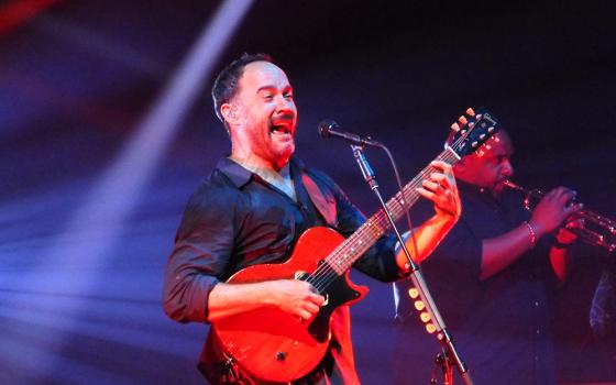 The Dave Matthews Band plays performs a live concert June 14, 2019, in Camden, New Jersey. (Wikimedia Commons/slgckgc, CC by 2.0 deed)