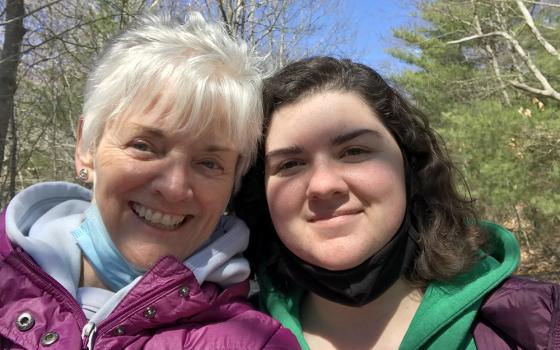 Mary Ann Connolly, a Sister of Charity, Halifax, and her grandniece, Kate Fiasconaro (Courtesy of Mary Ann Connolly)