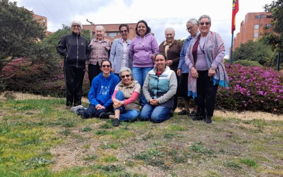 Members of the Siervas de San José gather for a regional meeting in Bogotá, Colombia. (Courtesy of Siervas de San José Colombia)