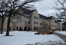 The University of St. Thomas campus is pictured in a 2016 photo (Wikimedia Commons/Runner1928)